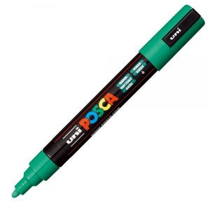 MARKER ACRILIC POSCA PC-5M VERDE 6