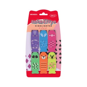 MARKER EVIDENTIATOR MINI ANIMALUTE SET 6 DACO MK408/6