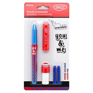 STILOU DACO CU RADIERA PENITA ASCUNSA YOU AND ME ST301A
