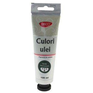 CULORI ULEI 100ML DACO VERDE PERMANENT CU4100VP