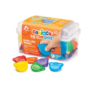 CREION CERAT 48 CULORI TEDDY CARIOCA 42958
