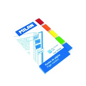 BLOC NOTES ADEZIV INDEX 5X45X12 TRANSPARENT MILAN 87000