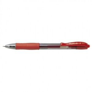 PIX CU GEL PILOT G2 0.7 MM ROSU