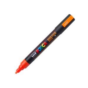 MARKER ACRILIC POSCA PC-5M PORTOCALIU INCHIS 4