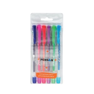 PIX PENSAN GEL MY KING NEON SET 6 2227/N6