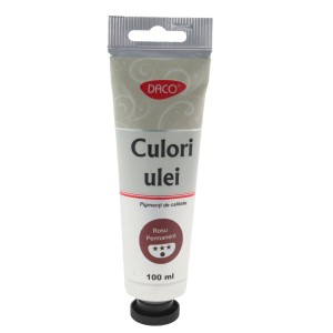 CULORI ULEI 100ML DACO ROSU PERMANENT CU4100RP