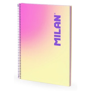 CAIET A4 90 FILE AR SPIRA MILAN GALBEN SUNSET 57143E90SNY