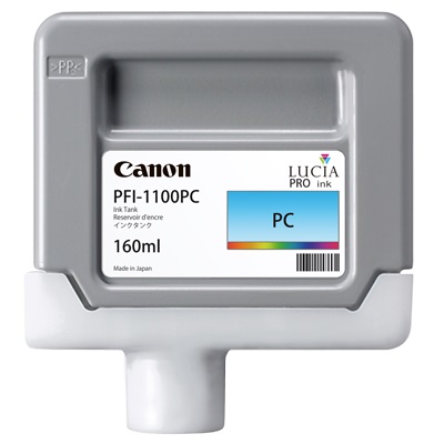Cartus Cerneala Original Canon Photo Cyan, PFI-1100BL, pentru IPF PRO-2000|PRO-4000|PRO-6000, 160ml, incl.TV 0.15 RON,NOPP, "0854C001AA"