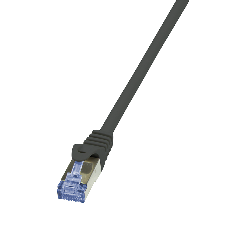 PATCH CORD S/FTP LOGILINK Cat7, LSZH, cupru, 600MHz, mufe RJ45 Cat6a, 1 m, negru, AWG26, dublu ecranat "CQ4033S" (timbru verde 0.08 lei)