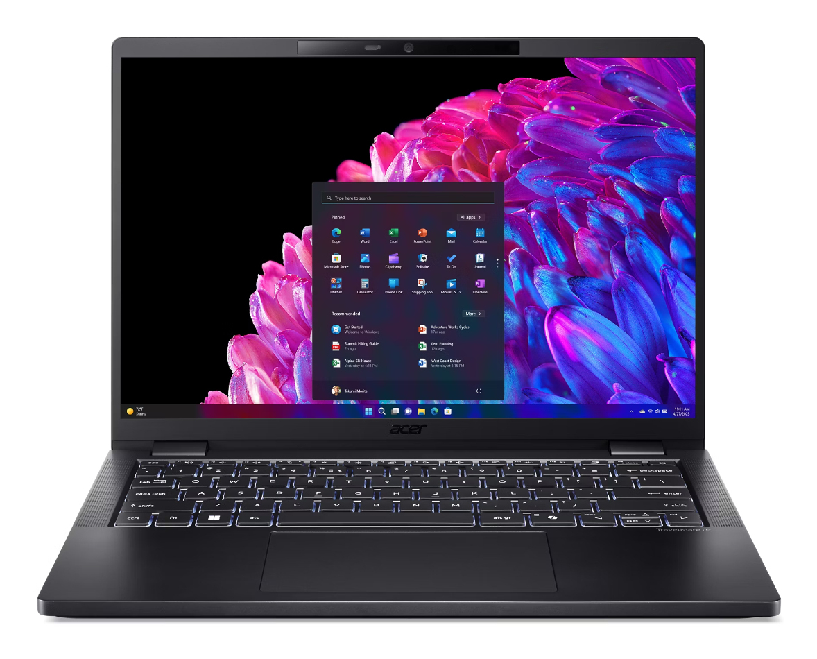 TravelMate P6 14 U7-155H 2.8K OLED 32GB 1TB SSD FGP+BKLIT Windows 11 Pro Galaxy Black "NX.B5WEX.006" ((timbru verde 3.5 lei)