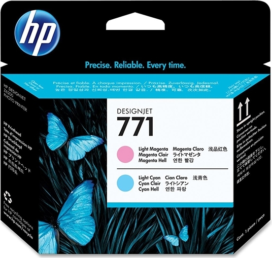Cap Printare Original HP Light Magenta/Light Cyan, nr.771, pentru DesignJet Z6200, , (timbru verde 0.15 lei), "CE019A"