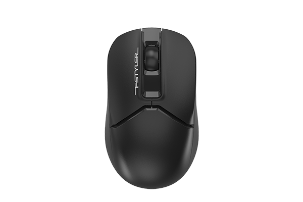 MOUSE A4tech, PC sau NB, wireless, 2.4GHz + BT, optic, 1200 dpi, butoane/scroll 3/1, , negru, "FB12-BK" (timbru verde 0.18 lei)