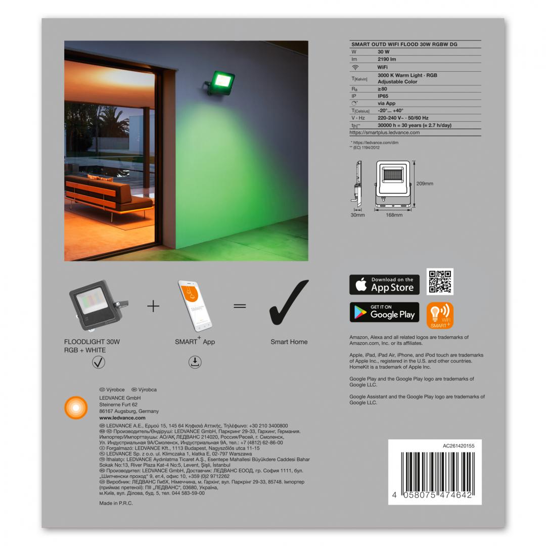 PROIECTOR LED LEDVANCE 4058075474642 "000004058075474642" (timbru verde 0.8 lei)