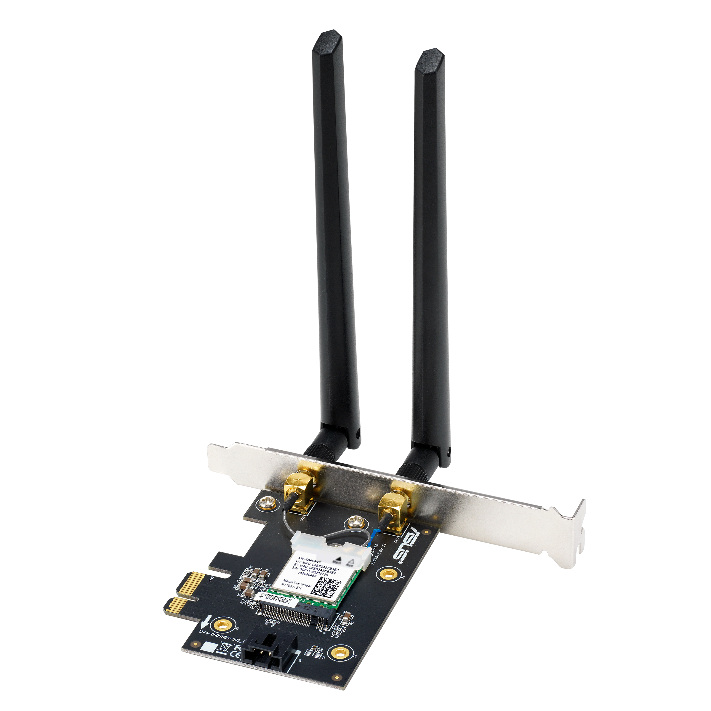 ASUS BE6500 Tri Band PCI-E WiFi 7 802.11be Adapter"PCE-BE6500" - imagine 5