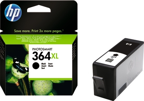 Cartus Cerneala Original HP Black, nr.364XL, pentru DJ 3070|3250|OJ5510|5515|7510, , (timbru verde 0.15 lei), "CN684EE"