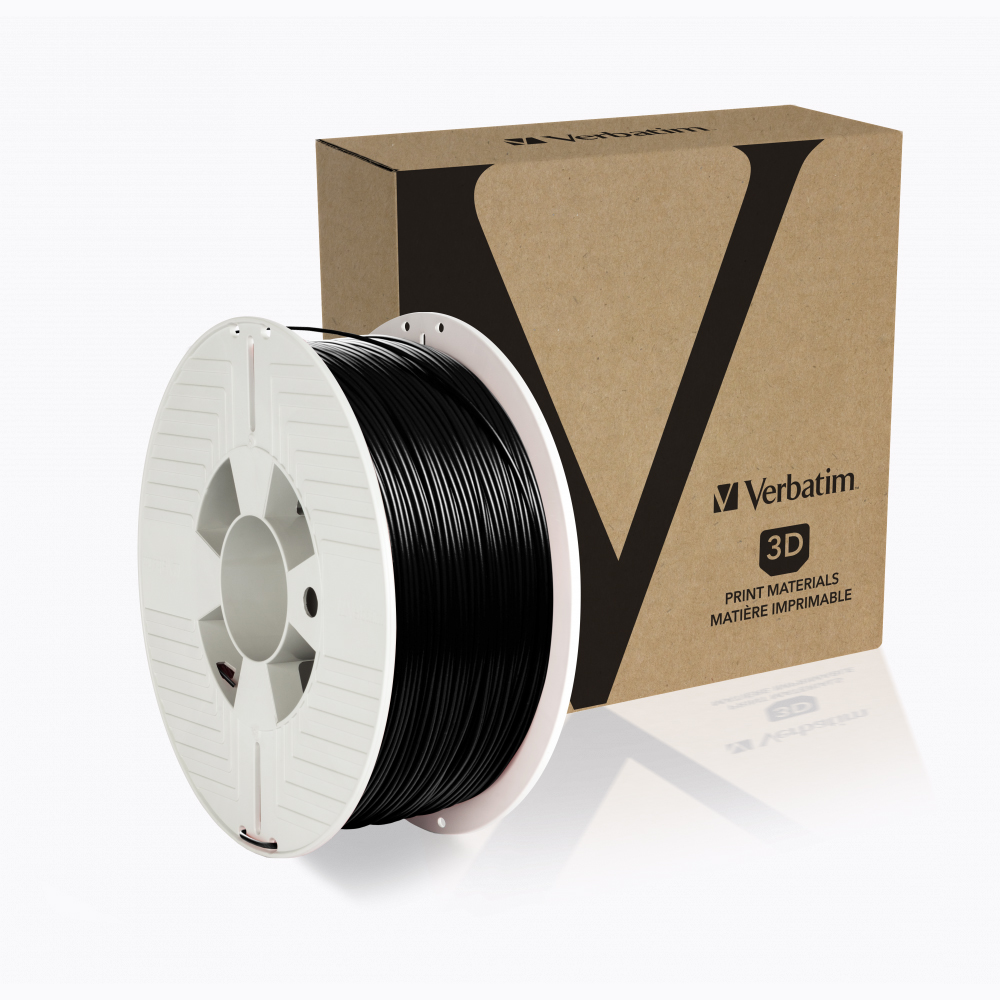 FILAMENT 3D PRINTER VERBATIM PET-G, 1.75MM, 1KG, NEGRU "55052"