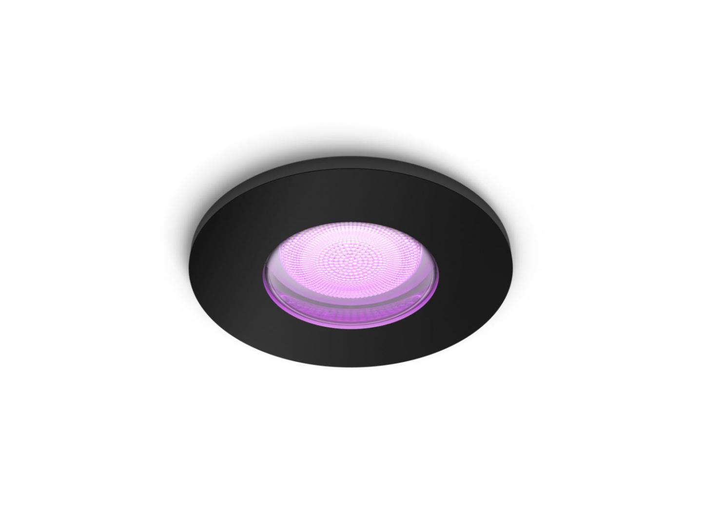 Spot LED RGB inteligent incastrat Philip, "000008719514452138" (timbru verde 2.00 lei)