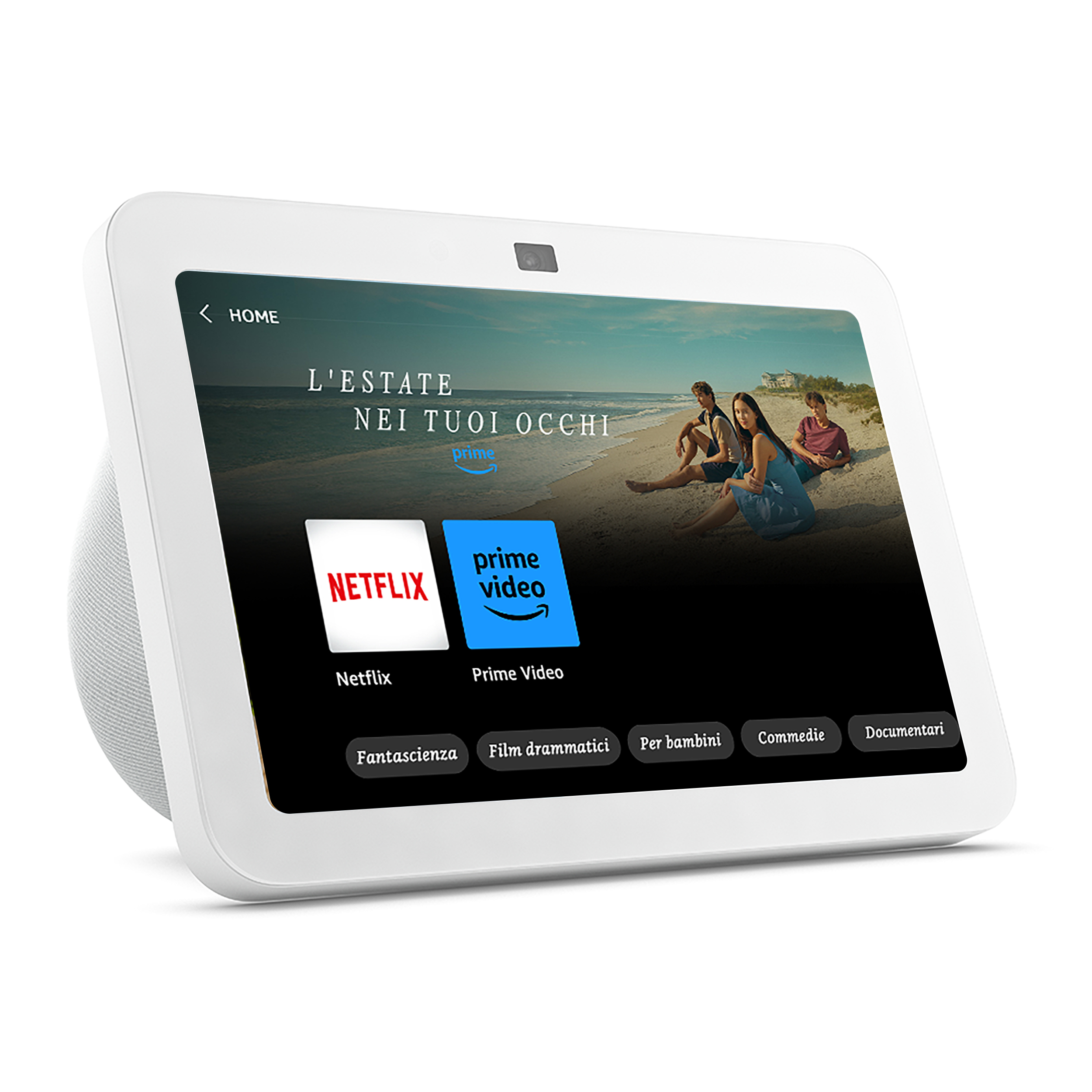 Echo Show 8 (3rd Gen, 2023) White "PHT18360" (timbru verde 0.8 lei)