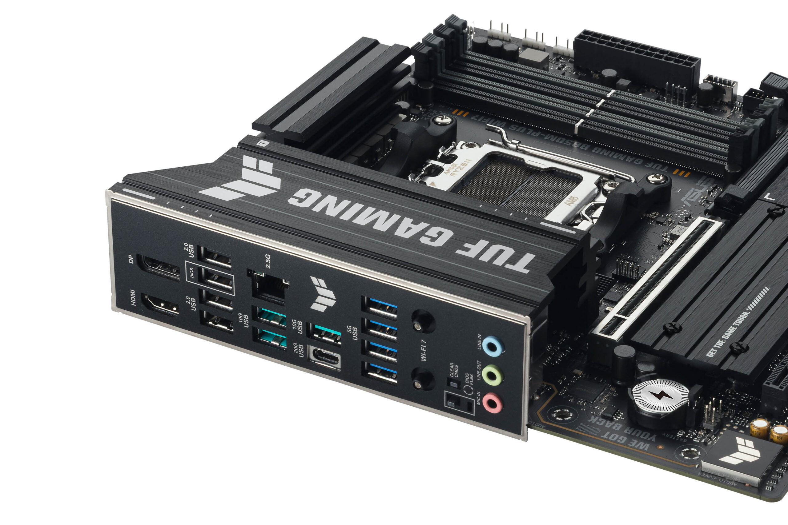 Placa de baza ASUS TUF GAMING B850M-PLUS WIFI7, AMD B850, AM5, DDR5, mATX "90MB1MU0-M0EAY0" - imagine 7