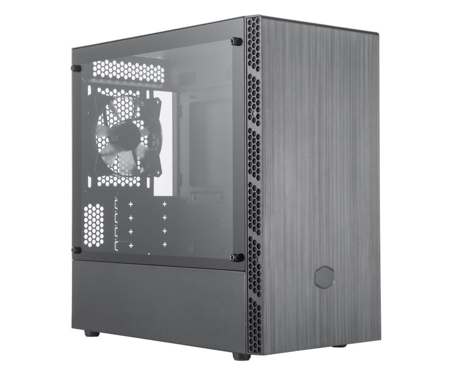 CARCASE Cooler Master MasterBox MB400L w/o ODD TG, U3*2+ Audio single jack,w/rear fan, TG, "MCB-B400L-KGNN-S00" (timbru verde 0.08 lei)