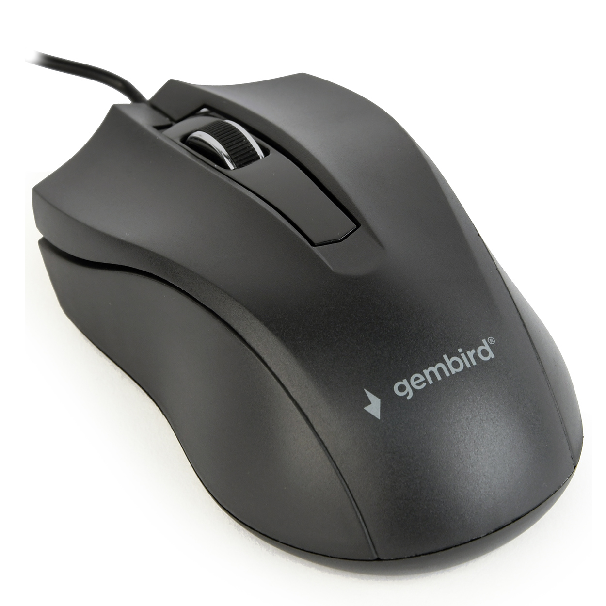 MOUSE GEMBIRD, PC sau NB, cu fir, USB, optic, 1000 dpi, butoane/scroll 3/1, , negru, "MUS-3B-01" (timbru verde 0.18 lei)