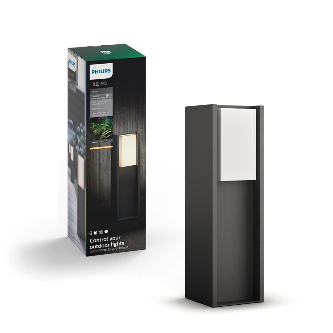 STALP exterior smart PHILIPS, LED, soclu integrat, putere 9 W, tip lumina alb calda, 806 lumeni, alimentare 220 - 230 V, "000008718696154472" (timbru verde 2.00 lei)