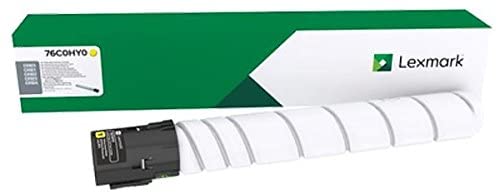 Toner Original Lexmark Yellow, 76C0HY0, pentru CS923|CX921|CX922|CX923|CX924, 34K, (timbru verde 1.2 lei) , "76C0HY0"