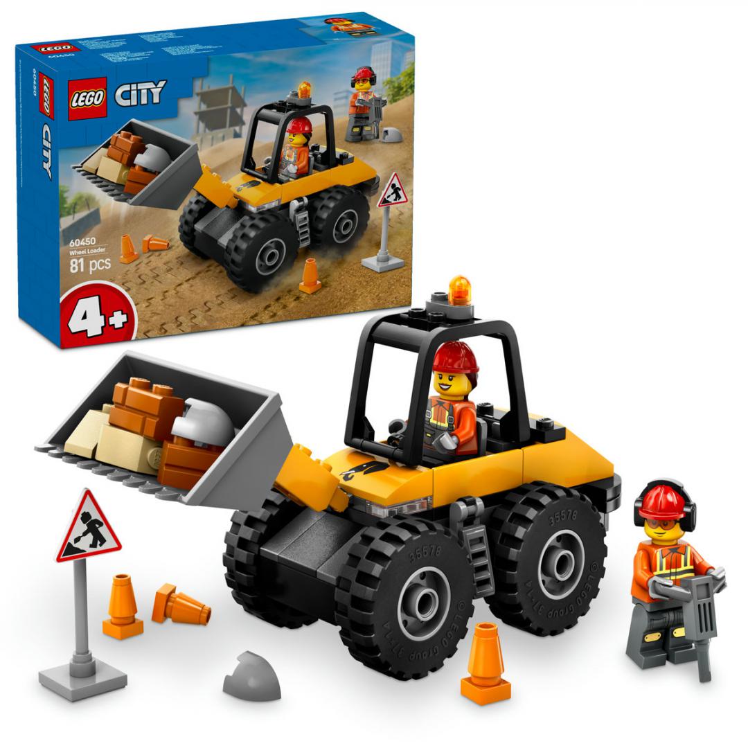 INCARC. PE ROTI GALBEN CONSTR.LEGO 60450 "LEGO60450"