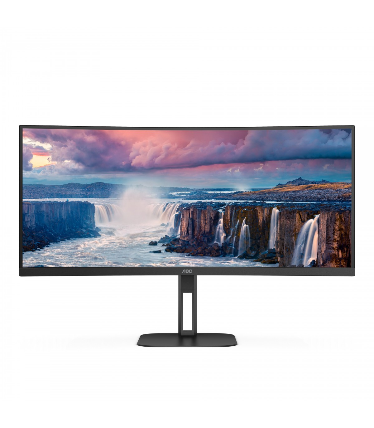 MONITOR 34" AOC CU34V5C/BK "CU34V5C/BK" (timbru verde 7 lei)