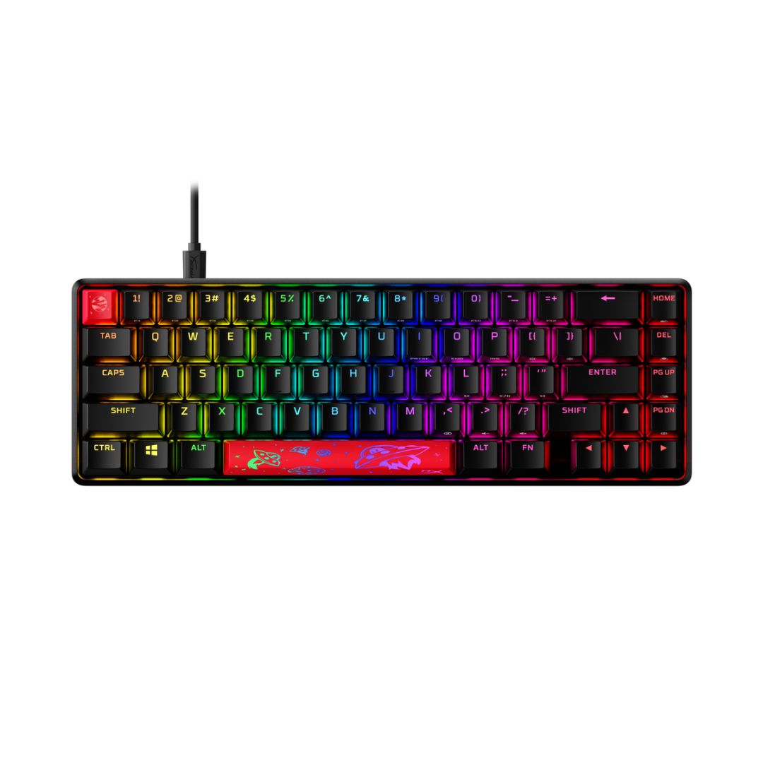 HP HYPERX ALLOY 65 RED KEYBOARD RGB, "4P5D6AA#ABA" (timbru verde 0.8 lei)