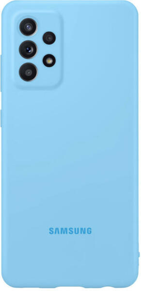 HUSA Smartphone Samsung, pt Galaxy A72, tip back cover (protectie spate), silicon, ultrasubtire, albastru, "EF-PA725TLEGWW"
