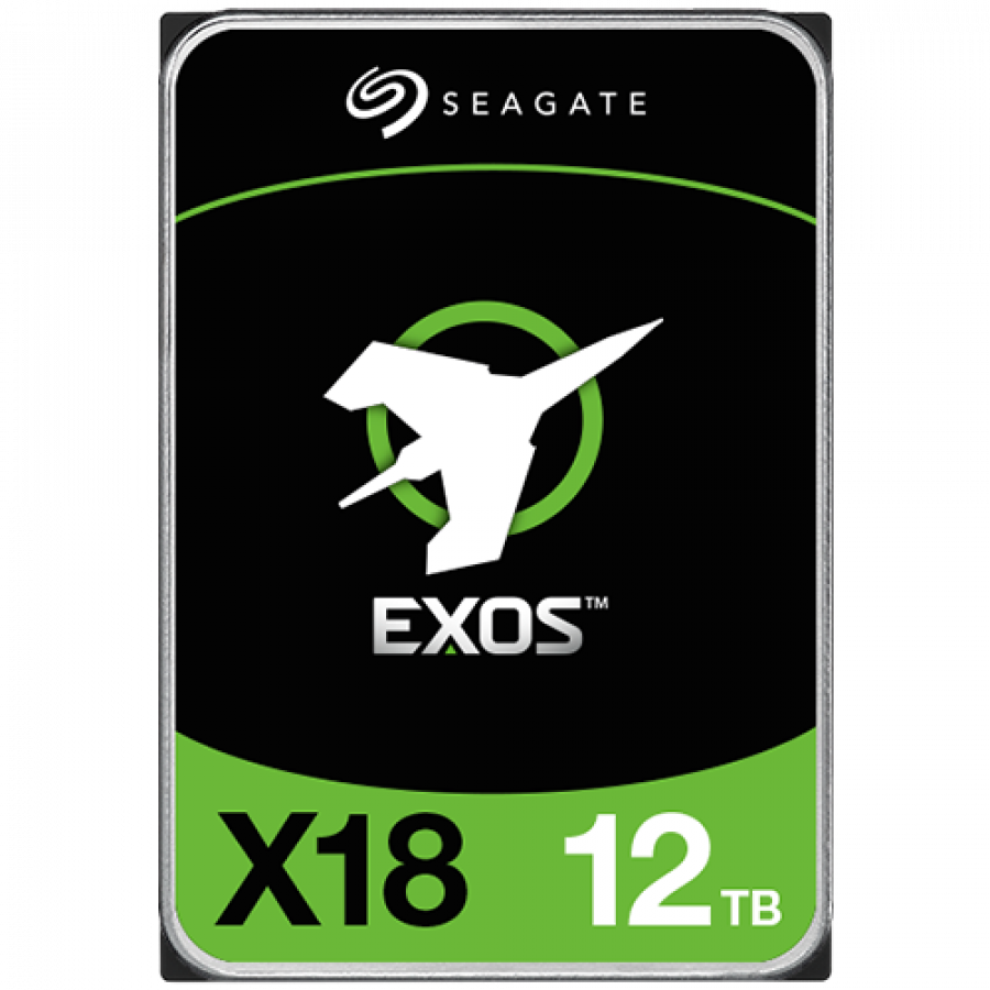 HDD Server SEAGATE Exos X18 12TB 512e/4Kn, 3.5", 256MB, 7200RPM, SAS "ST12000NM004J" (timbru verde 0.8 lei)