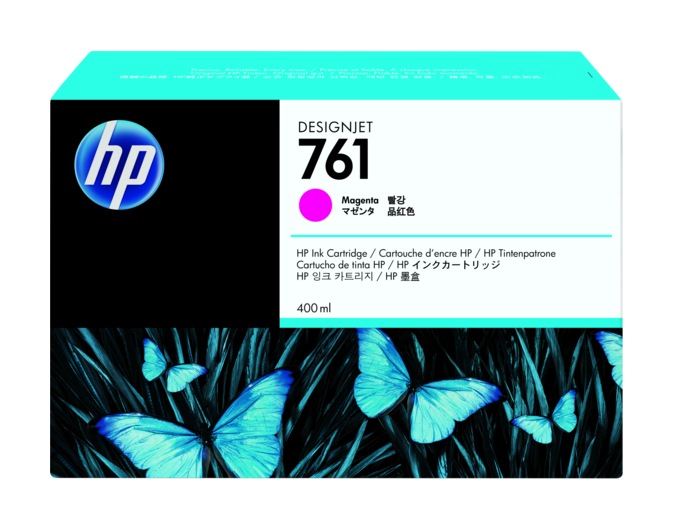 Cartus Cerneala Original HP Magenta, nr.761, pentru DesignJet T7100|T7200, , (timbru verde 0.15 lei), "CM993A"
