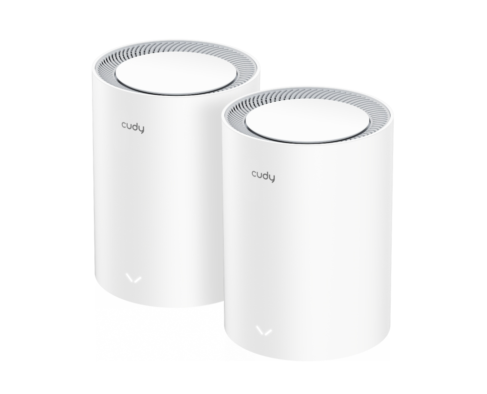 Cudy AX3000 Wi-Fi 6 Mesh 2.5G Solution 2-Pack, Dual-Band, White "M3000/2-PACKV2.0" (timbru verde 0.8 lei)