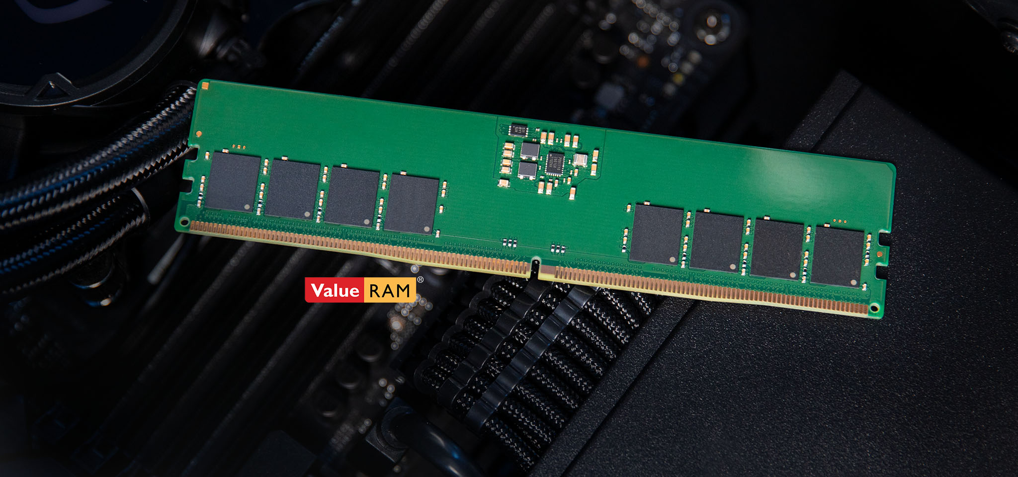 Kingston 8GB 5600MT/s DDR5 Non-ECC CL46 DIMM 1Rx16 "KVR56U46BS6-8"