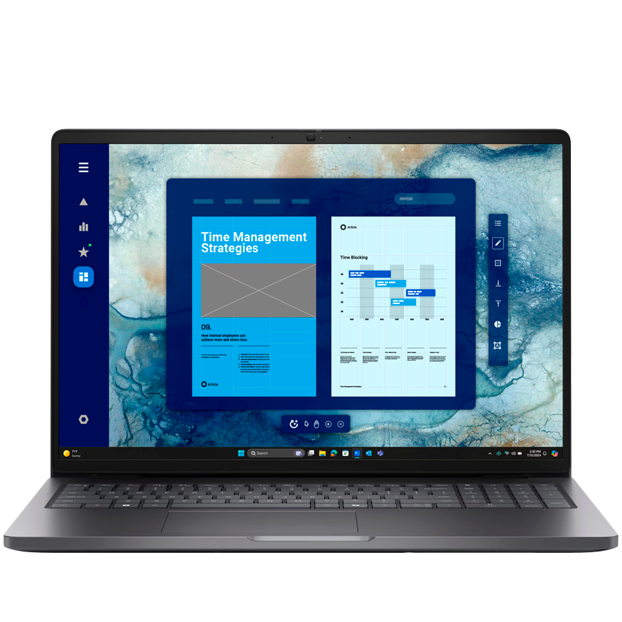 Dell Pro 16,16"FHD+(1920x1200)400nits 45% NTSC,Intel Core Ultra 5 235U(12cores/4.9GHz)vPro,16GB(1x16)5600MT/s,512GB SSD,Integrated Intel Graphics,Ubuntu,3Yr "PC16250_FU5235U16GB512GBU3Y-05"