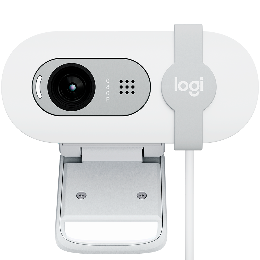 LOGITECH WEBCAM - Brio 100 Full HD Webcam - OFF-WHITE - USB - N/A - EMEA28-935 - WEBCAM "960-001617" (timbru verde 0.18 lei)