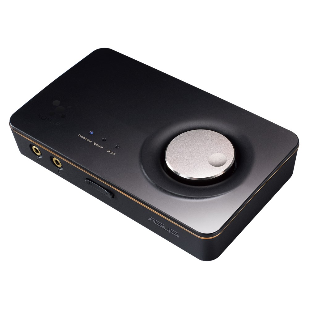 PLACA de SUNET ASUS, extern, 7.1, interfata USB 2.0, conectori 3.5 mm jack x 4, S/PDIF, RCA x 2, "XONAR U7 MKII"