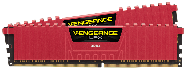 Memorie Vengeance LPX, DDR4, 2 x 16 GB, 2666 MHz, CL16, kit "CMK32GX4M2A2666C16R"