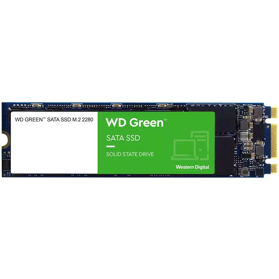 WD SSD 480GB Green M2 2280 WDS480G3G0B, "WDS480G3G0B"