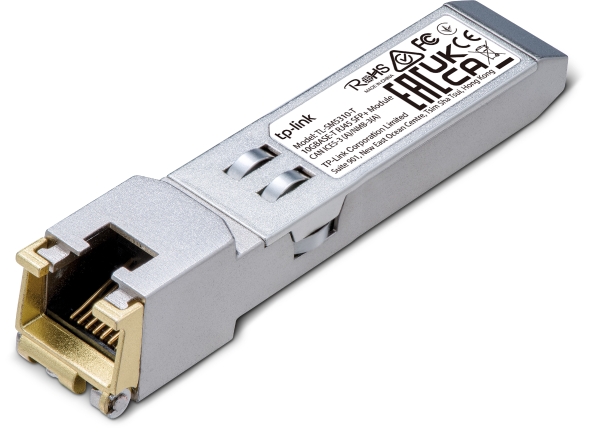 Modul SFP+ TP-Link 10G BASE-T RJ45 SFP+, 10GBASE-T: UTP cat.6a or above (max. 30m), "SM5310-T"