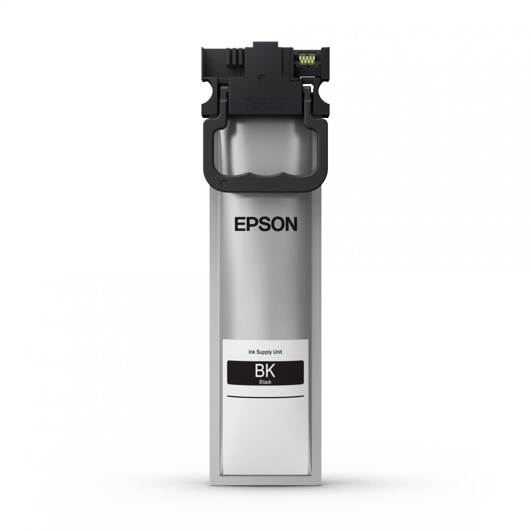 Cartus Cerneala Original Epson Black, , pentru WorkForce Pro WF-M5399|WF-M5899, (timbru verde 1.2 lei), "C13T12D140"
