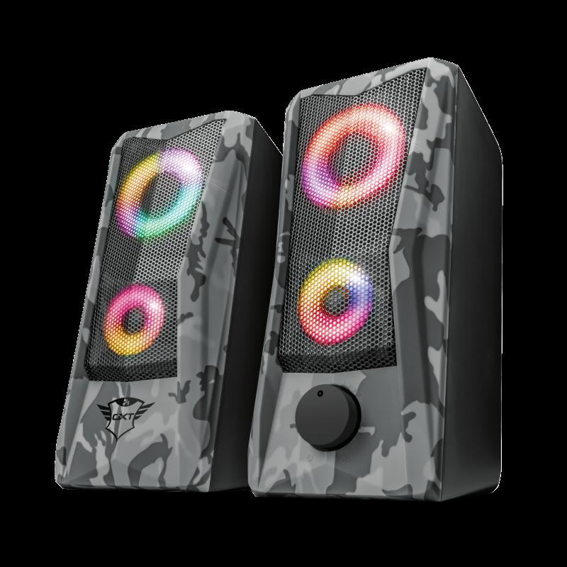 Trust GXT 606 Javv RGB Speaker Set 2.0, "TR-23379" (timbru verde 2.00 lei)