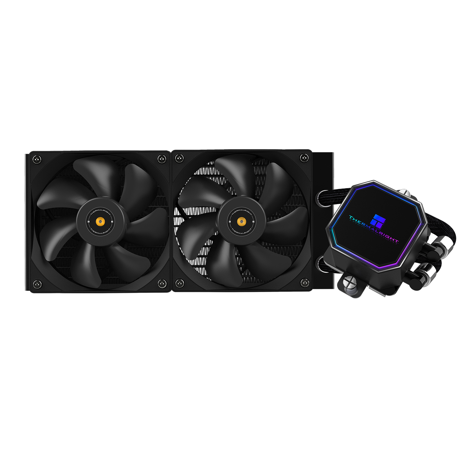 COOLER Thermalright "Frozen Prism 240 Black", racire cu lichid, 2 x 120mm, 1850 rpm, fara LED, negru "Frozen Prism 240 Black" (timbru verde 2 lei)