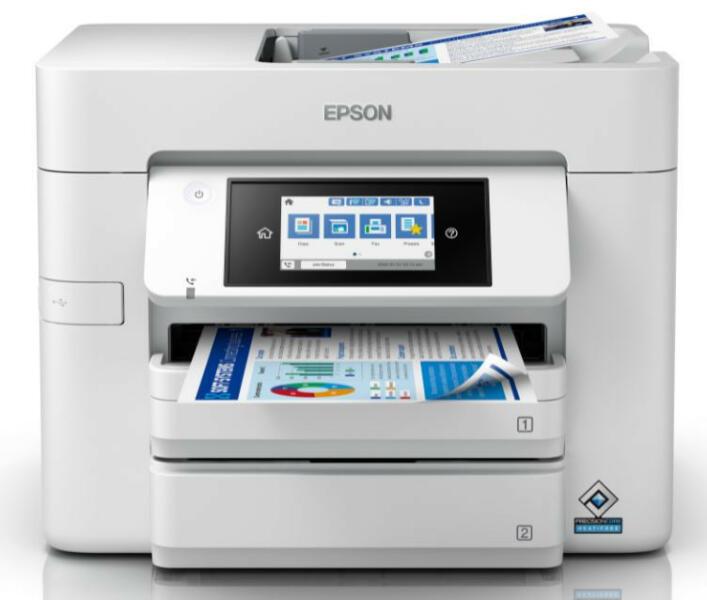 Multifunctional Inkjet Color EPSON, WF-C4810DTWF,A4,Functii:Impr|Scan|Cop|Fax,Print Mono:25 ppm,Print color:18 ppm,Conectiv:USB|Ret|WiFi,Duplex:Da,ADF:ADF, (timbru verde 10lei)"C11CJ05403"(RAPO)