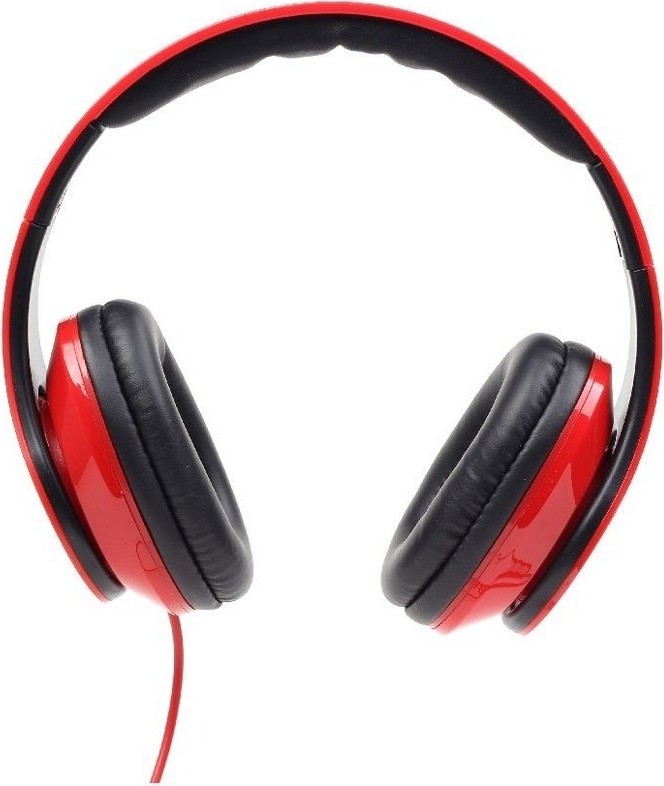 CASTI Gembird, "Detroit", cu fir, standard, utilizare multimedia, smartphone, microfon pe fir, conectare prin Jack 3.5 mm, negru / rosu, "MHS-DTW-R", (timbru verde 0.8 lei)