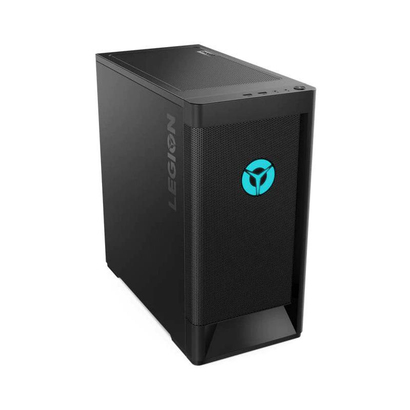 DESKTOP LENOVO, "Legion T5" Middle Tower, CPU AMD Ryzen 5 5600G, NVIDIA GeForce GTX 1660 Super, memorie 16GB, SSD 512GB, tastatura si mouse, fara sistem de operare, "90RC00SSRM" (timbru verde 7 lei)