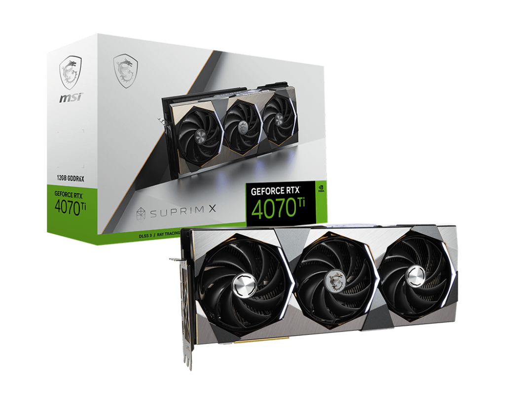 MSI GeForce RTX 4070 Ti SUPRIM X 12G "RTX4070TI SUPRIM X"