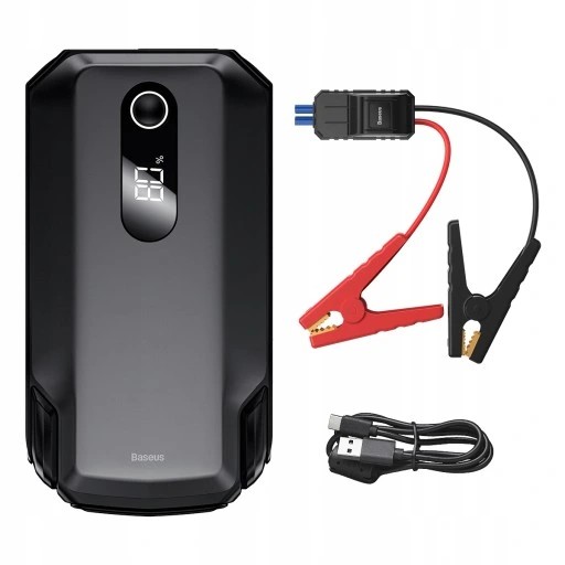 STARTER auto Baseus Super Energy Max pentru pornire / incarcare auto 20000mAh 5V/3A, 1000A, USB, negru "C0120500" (timbru verde 0.8 lei) - 6942521200214