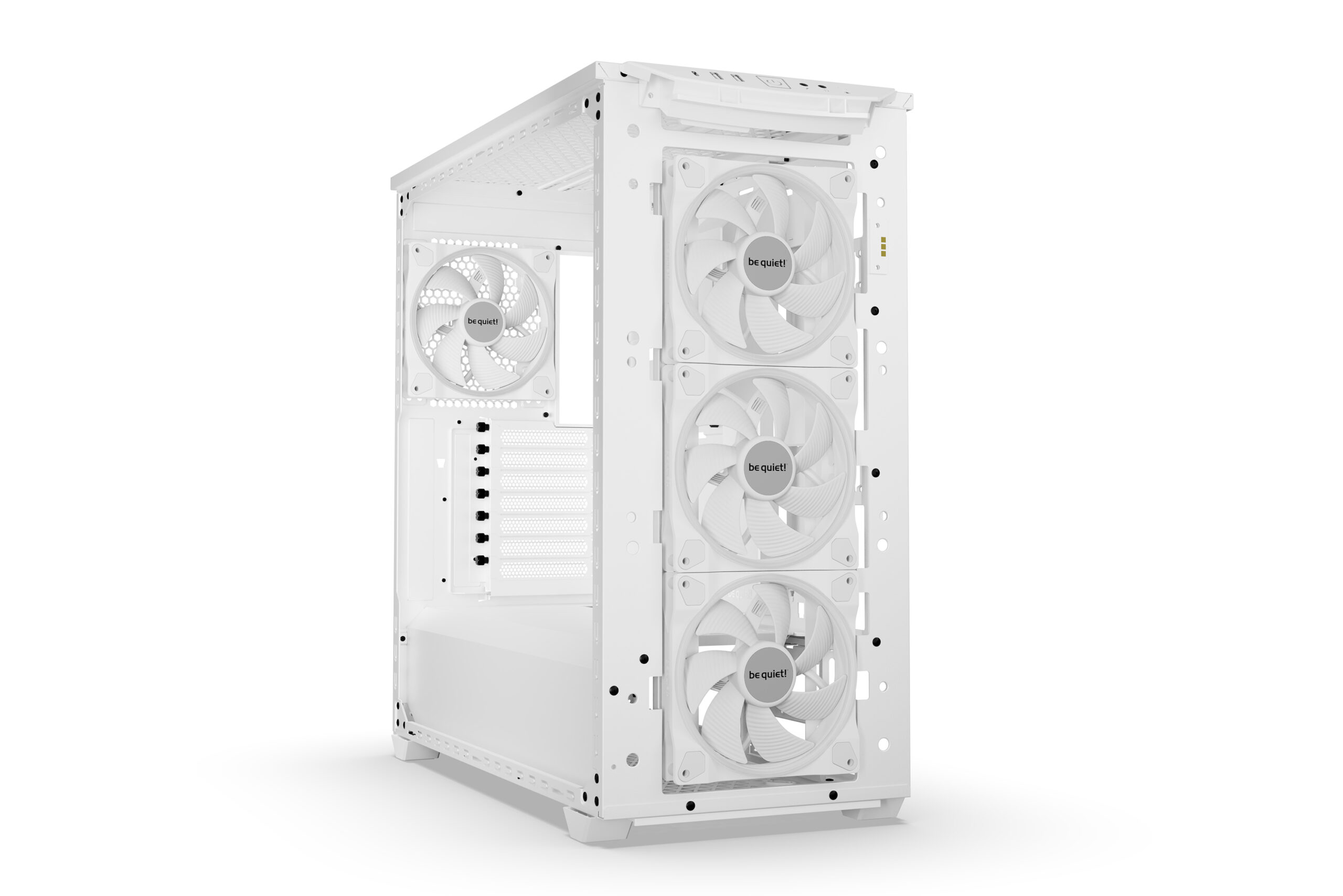 CARCASA be quiet "Shadow Base 800 FX", middle tower, gaming, fara sursa, PSU shroud, 7 sloturi expansiune, alb, "BGW64" (timbru verde 0.32lei)